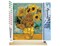 Figured'Art Paint by Numbers Kit for Adults Van Gogh - Sunflowers 16"x20" - Craft Art Painting Rolled Canvas with DIY wooden frame